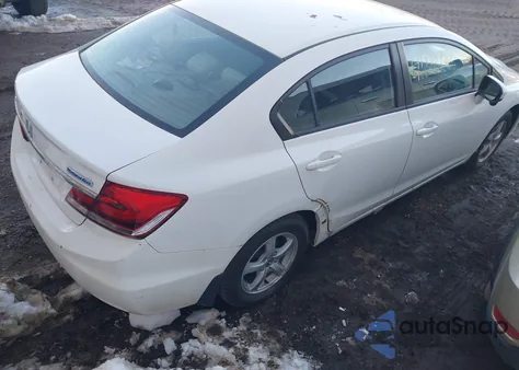 2014 Honda Civic Natural Gas из США, поврежденный, VIN 19XFB5F53EE000013